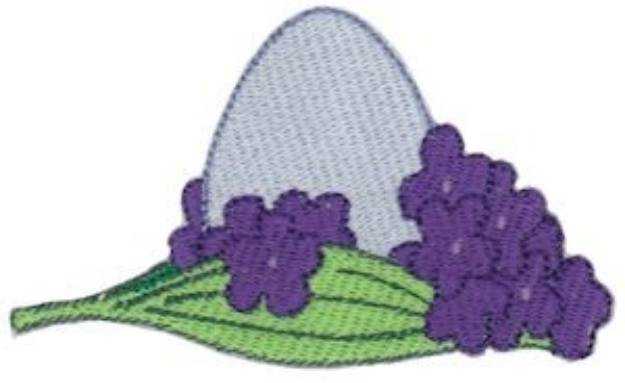 Picture of The Floral Egg Machine Embroidery Design