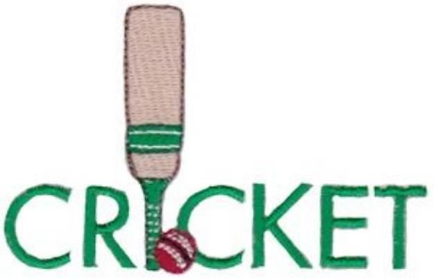 Picture of Cricket Machine Embroidery Design