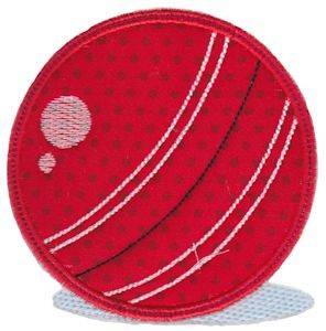 Picture of Cricket Ball Machine Embroidery Design