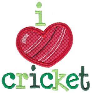 Picture of Love Cricket Machine Embroidery Design