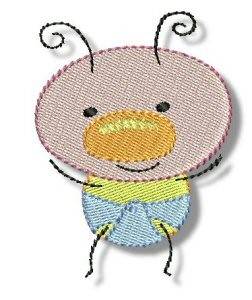 Picture of Baby Bug Machine Embroidery Design