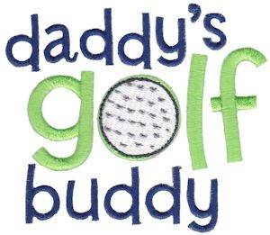 Picture of Golf Buddy Machine Embroidery Design