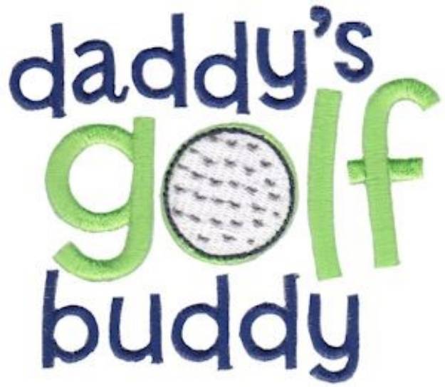 Picture of Golf Buddy Machine Embroidery Design