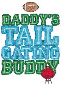Picture of Tailgaiting Buddy Machine Embroidery Design
