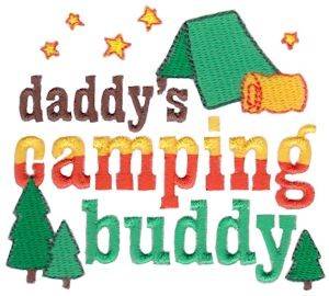 Picture of Camping Buddy Machine Embroidery Design