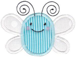 Picture of Applique Butterfly Machine Embroidery Design