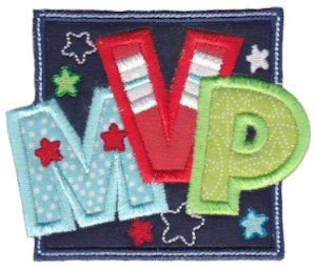 Picture of Sports MVP Machine Embroidery Design
