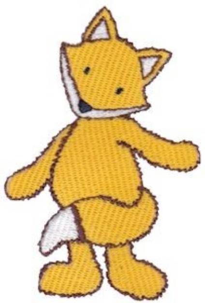Picture of Standing Fox Machine Embroidery Design
