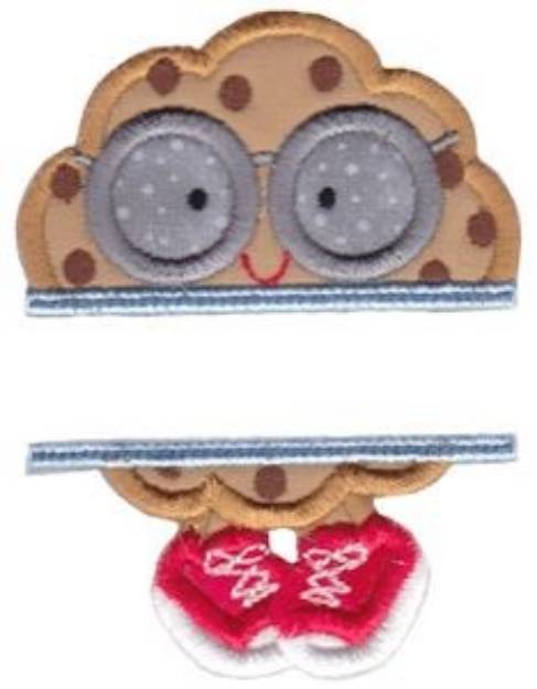 Picture of Cookie Split Machine Embroidery Design