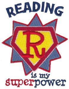 Picture of Reading Superpower Machine Embroidery Design