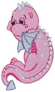 Picture of Pink Dragon Machine Embroidery Design