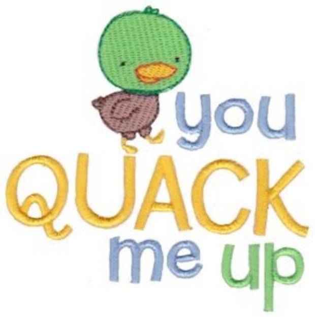 Picture of Quack Me Up Machine Embroidery Design