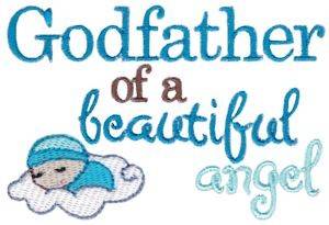 Picture of Godfather Of Angel Machine Embroidery Design