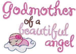 Picture of Godmother Of Angel Machine Embroidery Design