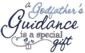 Picture of Godfathers Guidance Machine Embroidery Design