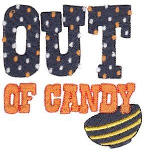 Picture of Out Of Candy Machine Embroidery Design