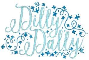 Picture of Dilly Dally Machine Embroidery Design