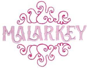 Picture of Malarkey Machine Embroidery Design