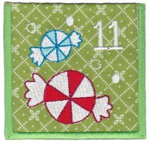 Picture of Advent Calendar 11 Machine Embroidery Design
