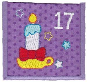 Picture of Advent Calendar 17 Machine Embroidery Design