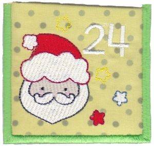 Picture of Advent Calendar 24 Machine Embroidery Design