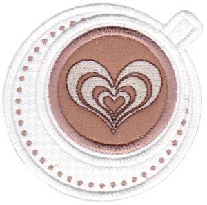 Picture of Cafe Latte Machine Embroidery Design