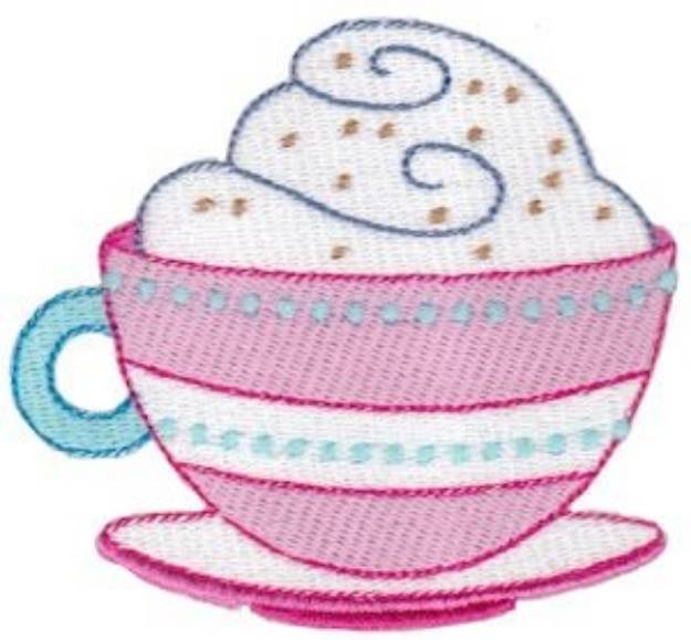 Picture of Coffee Break Machine Embroidery Design