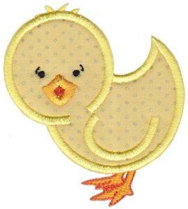 Picture of Country Animals Chick Stix Applique Machine Embroidery Design