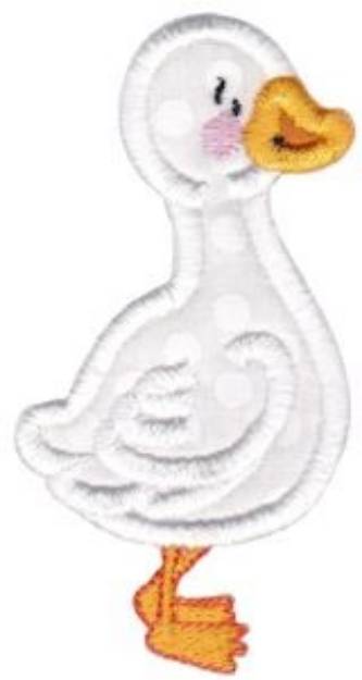 Picture of Country Animals Duck Stix Applique Machine Embroidery Design