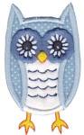 Picture of Country Animals Stix Owl Applique Machine Embroidery Design