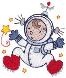 Picture of Step Into Space Machine Embroidery Design