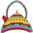 Picture of Teapot Whimsy Machine Embroidery Design