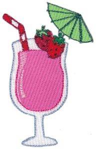 Picture of Cocktail Machine Embroidery Design