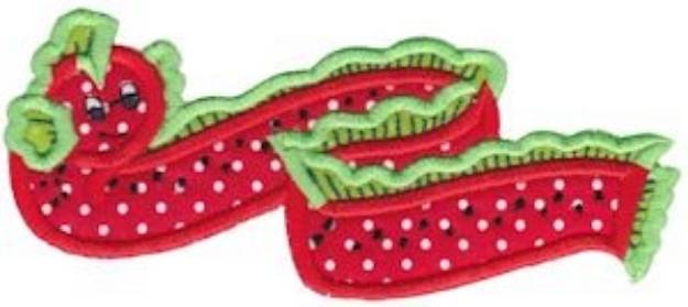 Picture of Applique Eel Machine Embroidery Design