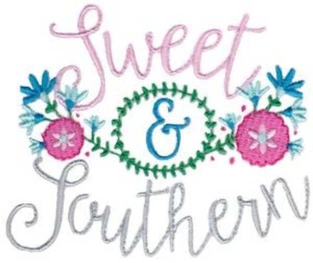Picture of Sweet & Southern Machine Embroidery Design