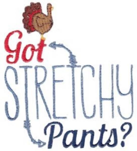 Picture of Stretchy Pants Machine Embroidery Design