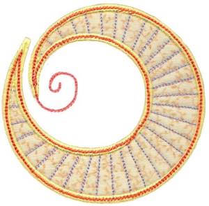 Picture of Applique Circle Machine Embroidery Design