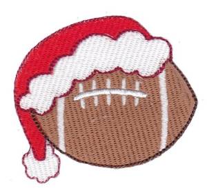 Picture of Christmas Football Machine Embroidery Design