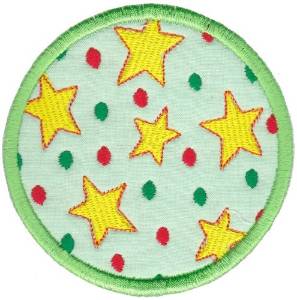 Picture of Star Coaster Machine Embroidery Design