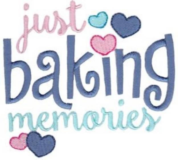 Picture of Baking Memories Machine Embroidery Design