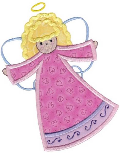 Picture of Applique Angels Machine Embroidery Design