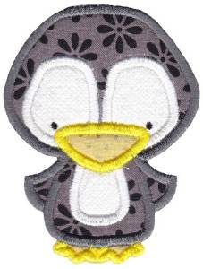 Picture of Penguin Applique Machine Embroidery Design
