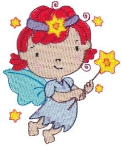 Picture of Twinkle Star Fairy Machine Embroidery Design