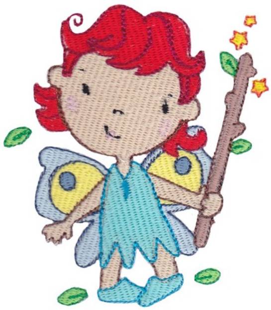 Picture of Twig Fairy Machine Embroidery Design