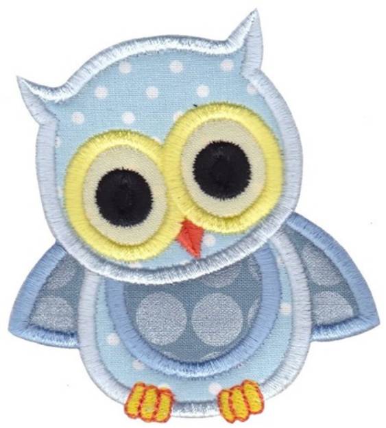Picture of Owls Applique Machine Embroidery Design