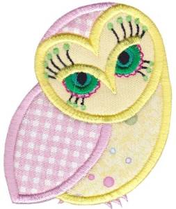 Picture of Pretty Owl Machine Embroidery Design