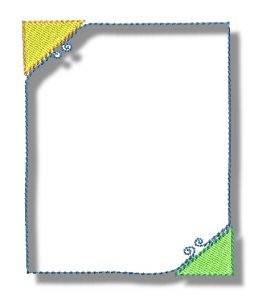 Picture of Border Frame Machine Embroidery Design