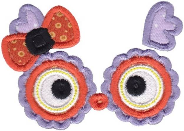 Picture of Girl Owl Face Machine Embroidery Design