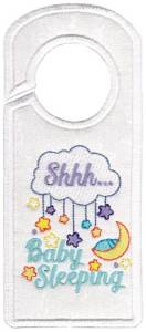 Picture of Baby Sleeping Hanger Machine Embroidery Design