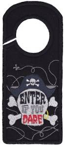 Picture of Enter If You Dare Machine Embroidery Design